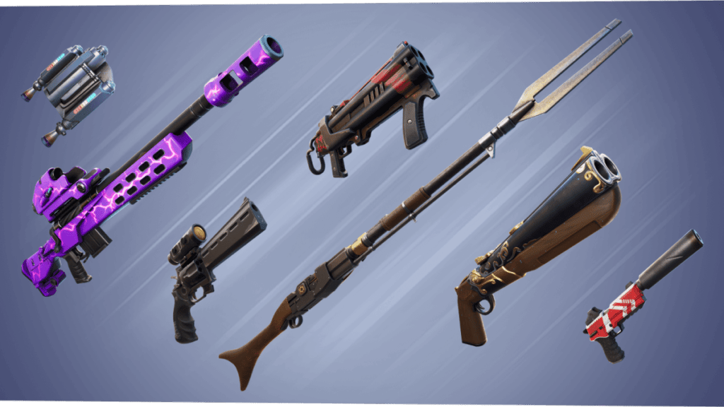 Which Are The Best Guns In Fortnite Fortnite Guns Guide