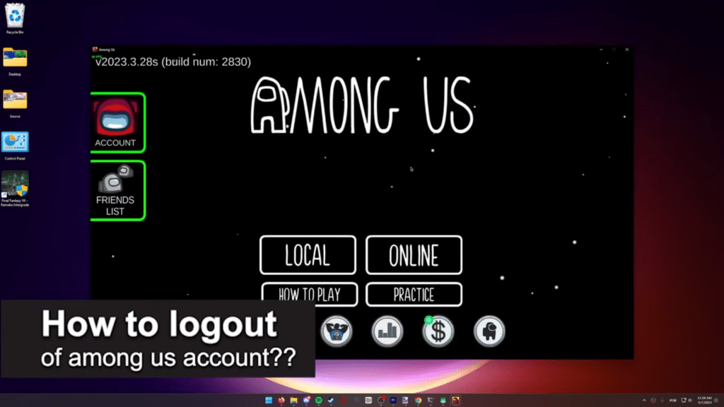 How to Logout From Among Us