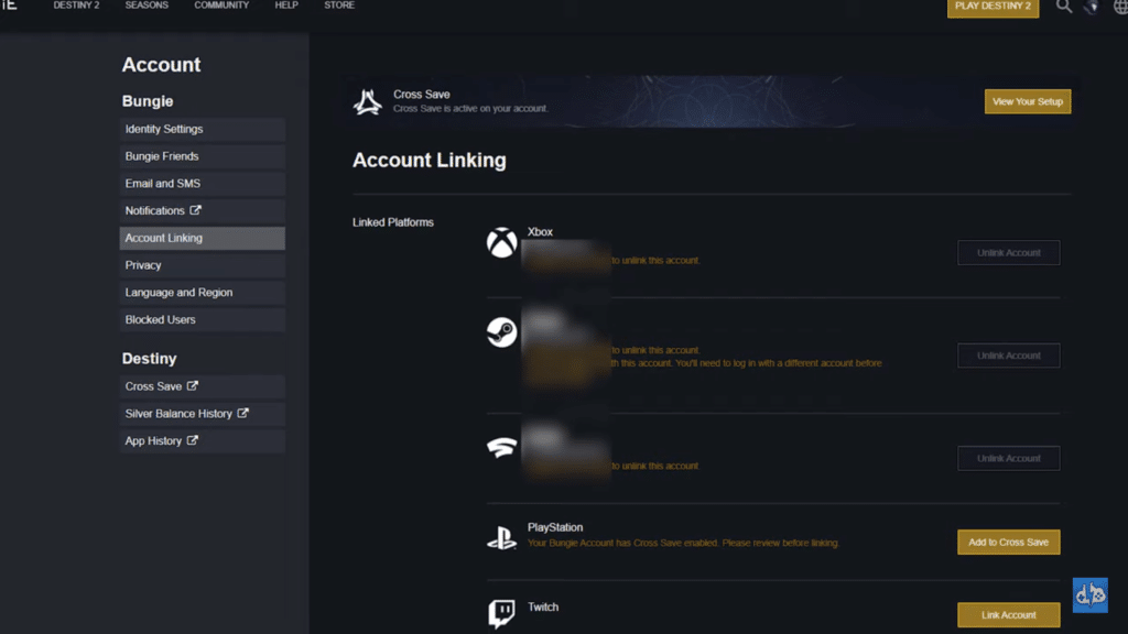 How to Switch Accounts in Destiny 2