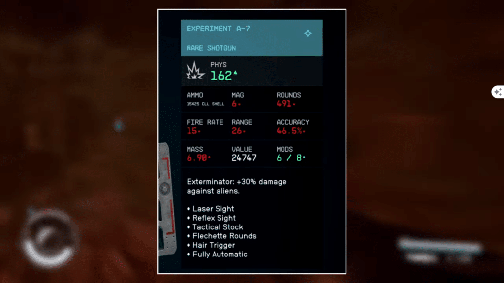 How To Get Experiment A-7 Weapon in Starfield