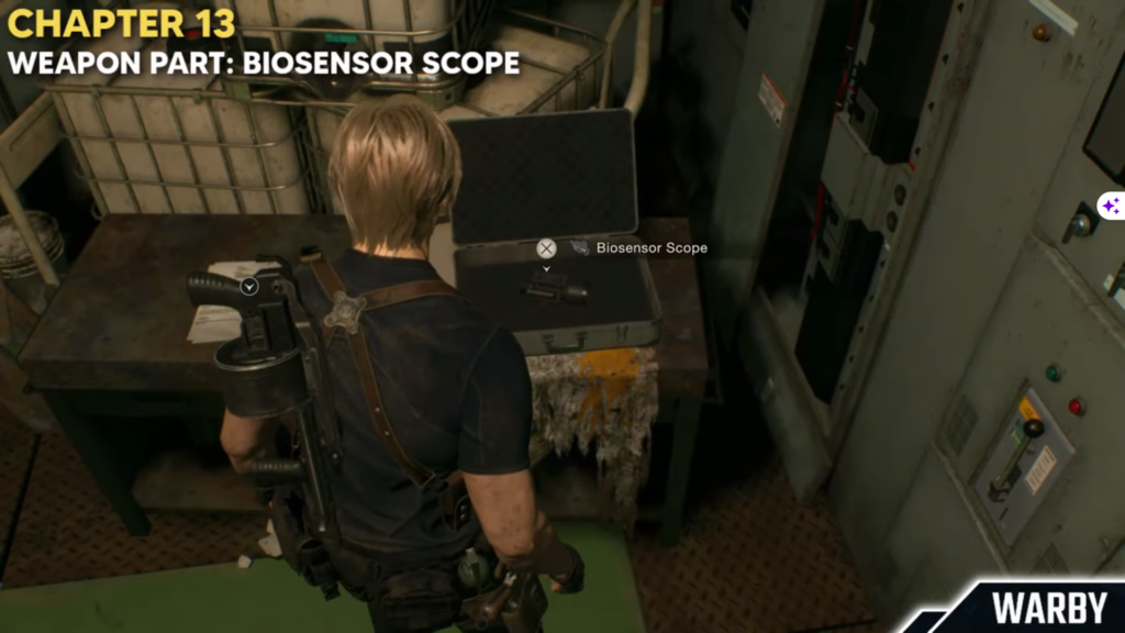 Where to Find BioSensor in Gregorio's Waterway Resident Evil 4