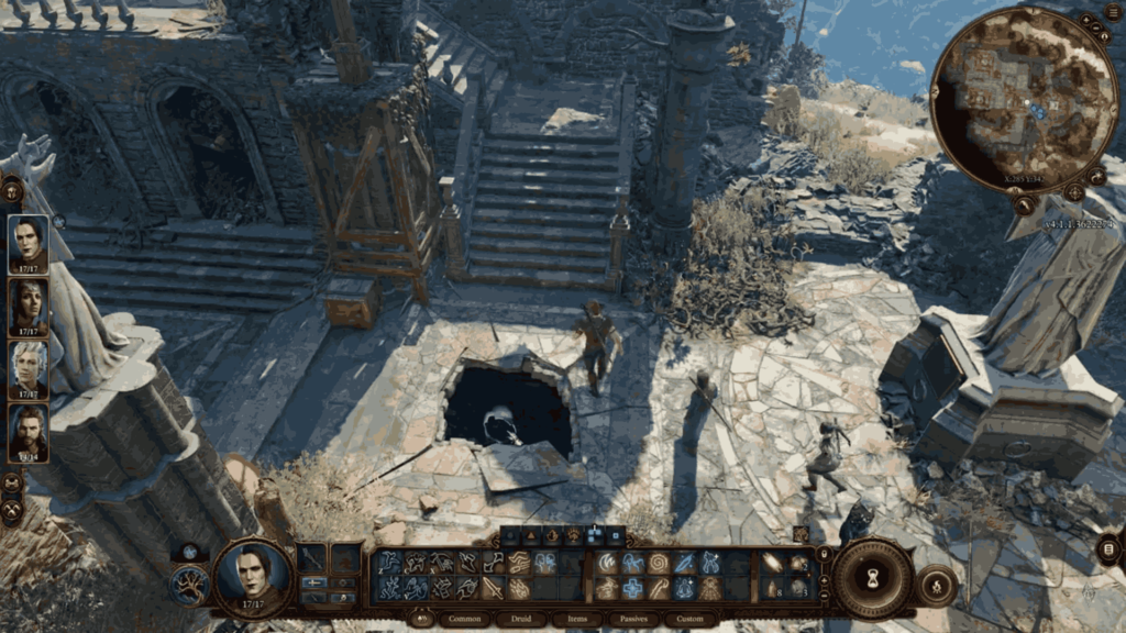 How to Break Cracked Stone Floor in Baldur's Gate 3(BG3)